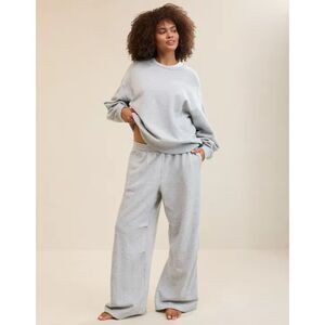 Aerie Heather Gray Go-To Slouchy Sz S Sweatpants Slouchy Fit Cotton Loungewear